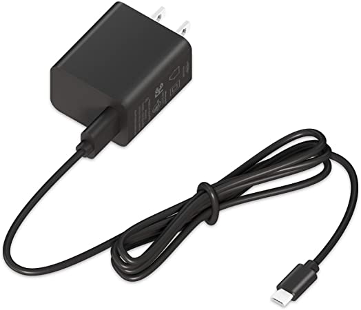 Kindle Fire 15W Fast Charger Compatible with Fire HD 7 8 10 Kindle Fire HD HDX7''8.9''9.7'' Kids Edition,Fire 8 Plus,10 Ft Extra Long USB C Micro USB Charging Cord
