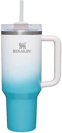 Stanley Flowstate 40oz Quencher H2.0 Tumbler - POOL OMBRE Exclusive