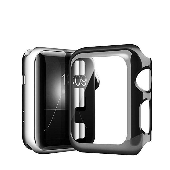 ICHECKEY for Apple Watch Case 42mm/38mm, Shock-proof and Waterproof Ultra Slim All Around Protective for Apple Watch Series2, Series3