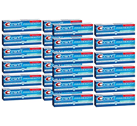 Crest 037000995609 Pro-Health Clean Mint Toothpaste, Smooth Formula 0.85 Oz, Travel Size, (24 Pack)