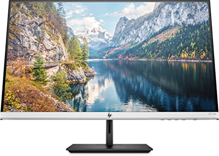 HP 27f 4K-Display (27 Zoll / 4K UHD) Monitor (3840 x 2160, 60Hz, 16:9)