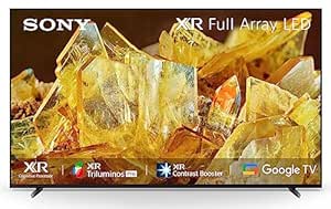 Sony Bravia 139 cm (55 inches) XR Series 4K Ultra HD Smart Full array LED Google TV WO_XR-55X90L (Black)