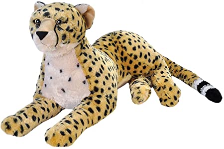 Wild Republic Jumbo Cheetah Plush, Giant Stuffed Animal, Plush Toy, Gifts for Kids, 30 Inches