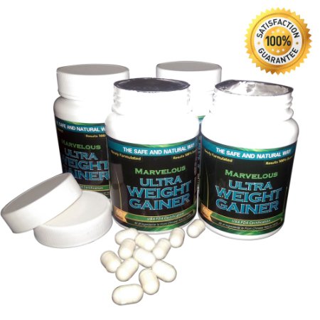 Best Price for Weight Gainer Pills on Amazon!!! Fast Weight Gainer Supplements!!! - Gain Weight with Healthy Chinese Herbs for Men and Women - Best Weight Gainer Supplements for Bodybuilders Looking to Gain Weight - Promotes 8 to 20 Pounds of Healthy Weight Gain - All Natural Weight Gainer Pills - Gain Weight Fast!! 40 Day Supply!!