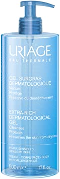 Uriage Eau Thermale Extra-Rich Dermatological Cleanser 500ml - For Face & Body