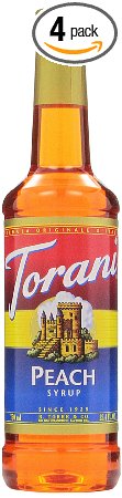 Torani Syrup, Peach, 25.4 Ounce (Pack of 4)