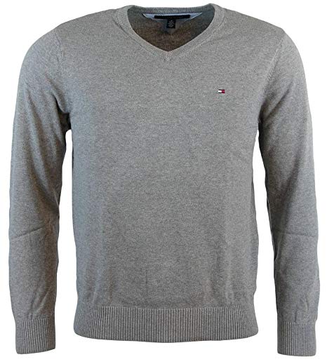 Tommy Hilfiger Men's V-Neck Long Sleeve Pacific Pullover Sweater