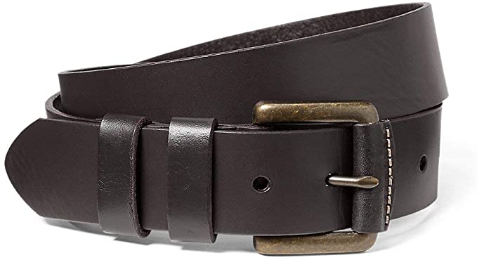 Eddie Bauer Men's American Sportsman Leather Belt