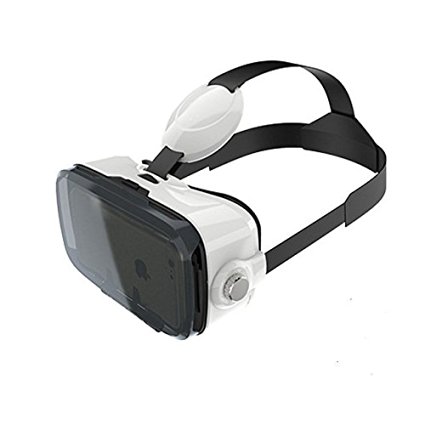 Owl BOBOVR Z4 WITHOUT HEADPHONES and WITH HEADSTRAP - High quality Google Cardboard VR Headset for 4.7-6 inch smartphones iPhone, Samsung Galaxy