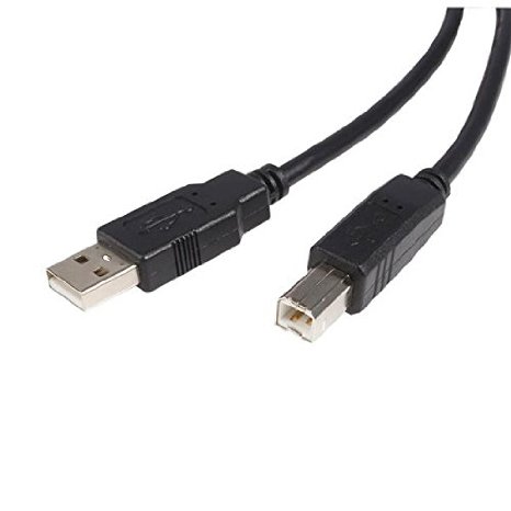 StarTech 15-Feet USB 2.0 A to B Cable - M/M (USB2HAB15)