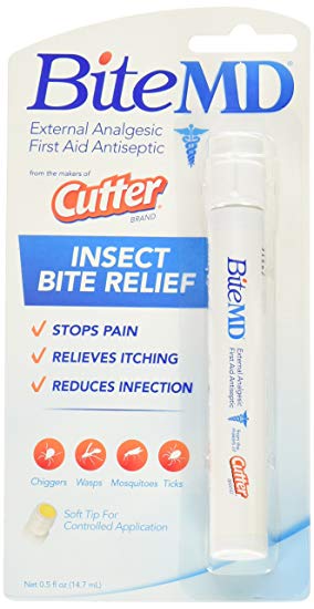 Cutter HG-95614 1/2-Ounce Bite MD Insect Relief Stick, Case Pack of 6