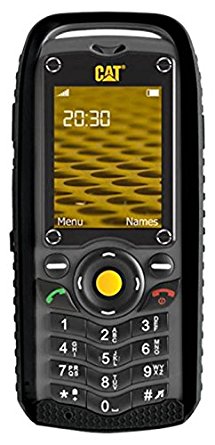 Caterpillar B25 Unlocked Dual Sim 2G GSM QuadBand Cell Phone (Black)