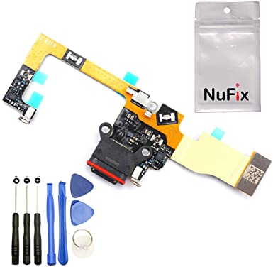 NuFix Replacement for Google Pixel 3 5.5" Charging Port Flex Connector Board Module PCB Part Dock Connector Cable for Google Pixel 3 5.5" G013A