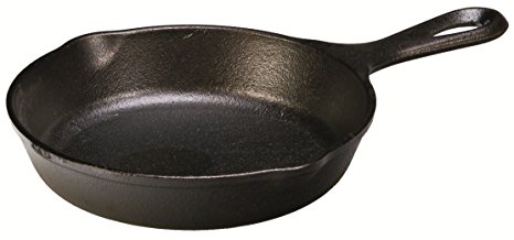 Lodge H3SK Heat Enhanced and Seasoned Cast Iron Skillet, 6.5-Inch