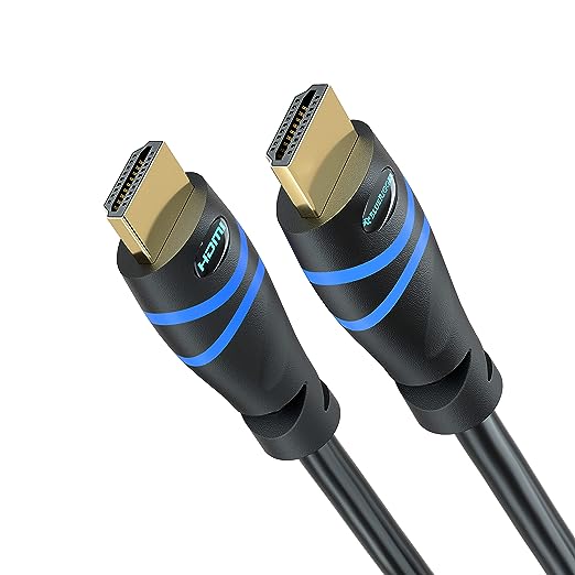BlueRigger 8K HDMI Cable (5M, 8K 60Hz HDR, 4K 120Hz, High Speed 48Gbps with Ethernet, eARC, 3D, HDCP 2.3) - Compatible with PS5, Xbox, Roku, Apple TV, Switch, PC