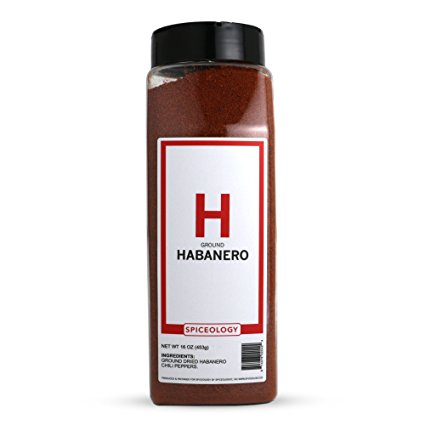 Spiceology Premium Spices - Ground Habanero Powder, 16 oz