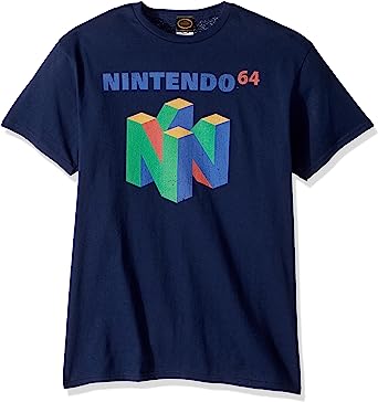 Nintendo Men's N64 Logo Short Sleeve T-Shirt