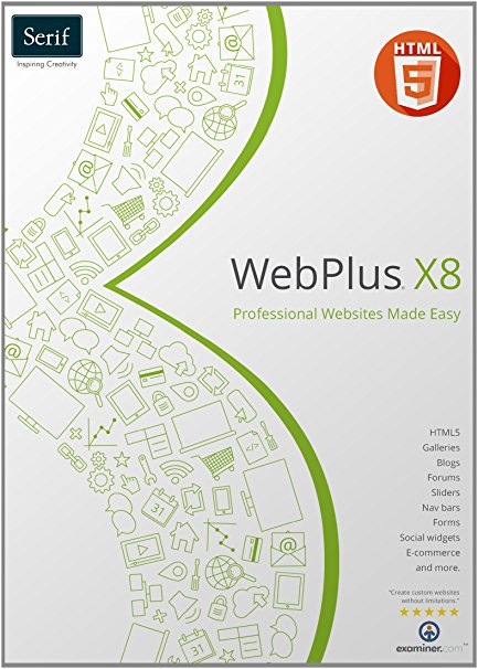 US Serif Software WebPlus X8