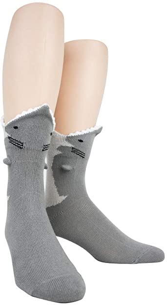 Foot Traffic Men's 3D Socks, Fits Men's Shoe Sizes 7-12
