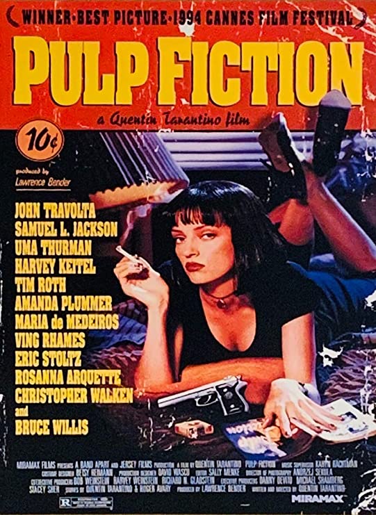 Pulp Fiction - Movie Poster Art Print (30 x 40cm)