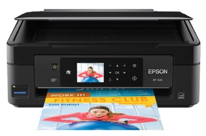 Epson Canada Expression Home XP420 Printer with Copier and Scanner Black