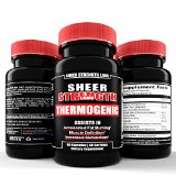 Sheer Thermo Thermogenic Fat Burner 9679 Science-Based Formula Is Guaranteed The Best Fat Burner 9679 Shed Fat Or Its Free - 100 Money Back Guarantee From Sheer Strength 9679 Yohimbe  Yohimbine More