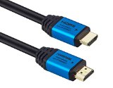 FORSPARK Ultra High Speed Prime Long HDMI Cable 160ft with Ethernet -Built in Signal Booster-Supports 3D1080pFull HD Latest Version Blue Case
