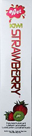 Wet flavored lubricant gel by Trigg, kiwi strawberry - 3.5 oz (Kiwi Strawberry 2)