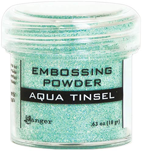 Ranger Aqua Tinsel Embossing Powder