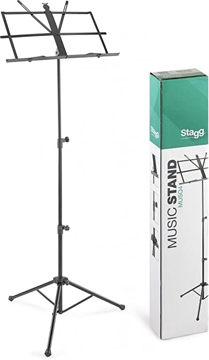 Stagg MUSQ4 Folding Music Stand, 22040