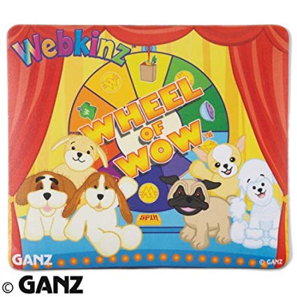 WEBKINZ Spin the Wheel of Wow Mouse Pad Computer mousepad [Toy]