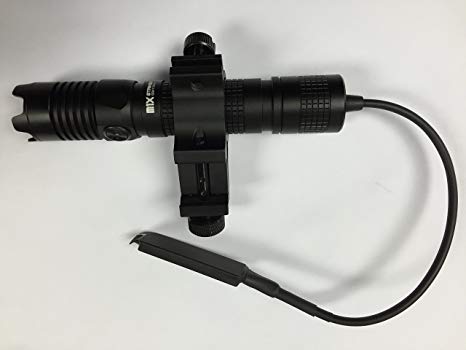 Weapon Kit: Olight M1X Striker 1000 Lumens Cree XM-L2 LED Flashlight Bundle (includes mount & pressure switch)