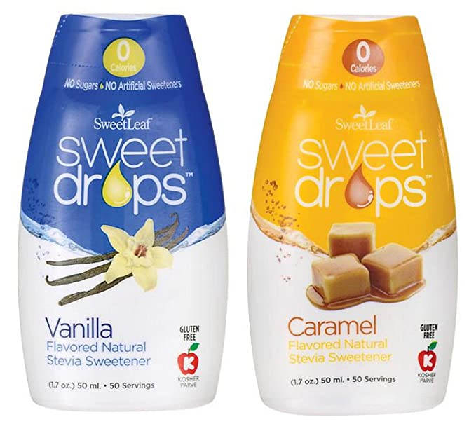 Sweetleaf Sweet Drops Vanilla and Caramel Bundle