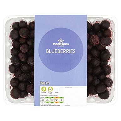 Morrisons Blueberries, 350g (Frozen)