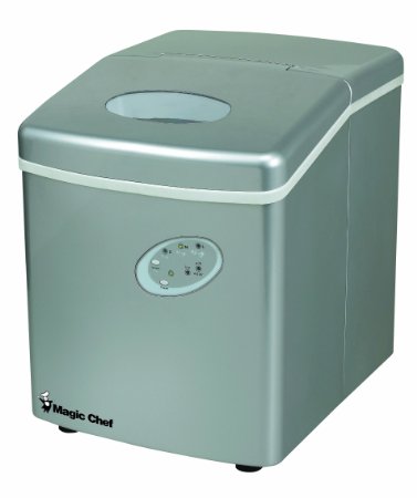 Magic Chef MCIM22TS 27lb Ice Maker Stainless