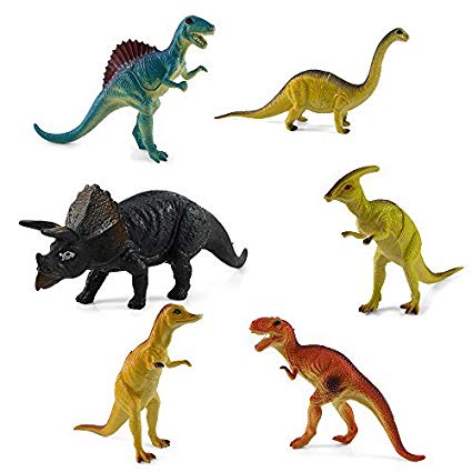 Kidsthrill Jumbo Dinosaur Figures Set Of 6
