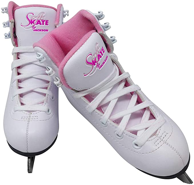 Jackson Ultima GS180 SoftSkate Womens Ice Skates / Blue, Fleece, Pink, Purple