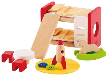 Hape - Children's Room Wooden Doll House Furniture