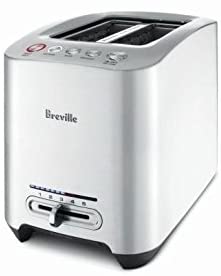 Breville BTA820XL Die-Cast 2-Slice Smart Toaster, Brushed Stainless Steel