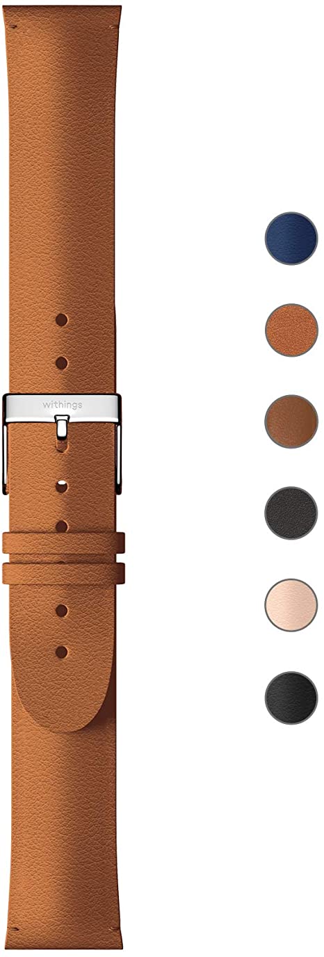 Withings Leather Wristbands for Steel HR, Steel HR Sport, Move ECG and Move