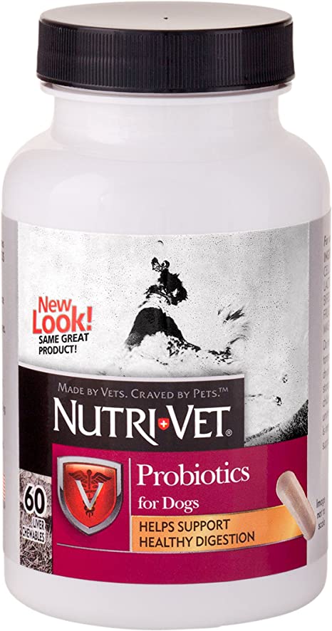 Nutri-Vet Soft Chew Probiotic for Dogs, 60 count