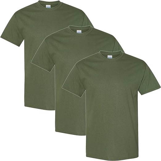 Gildan Adult Heavy Cotton T-shirt, Style G5000, Multipack