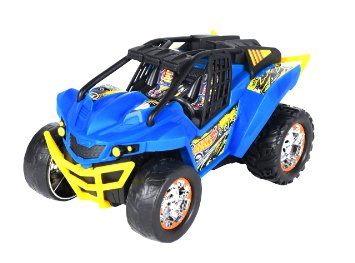 Toy State - Hot Wheels-High Jump R/C Body Blue Radio Control Vehicle