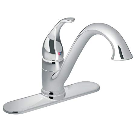 Moen 7825 Camerist One-Handle Low Arc Kitchen Faucet, Chrome