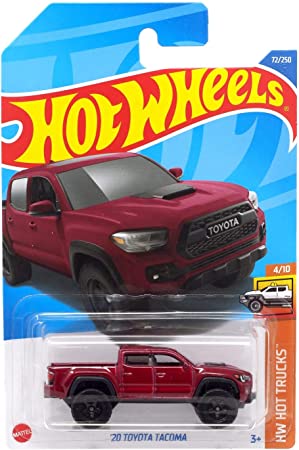 Hot Wheels '20 Toyota Tacoma, Hot Trucks 4/10 - red