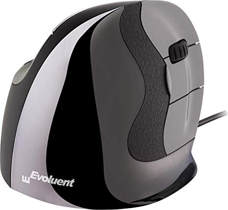 Evoluent VMDS Vertical Mouse D Small Right Hand Ergonomic Mouse with Wired USB Connection