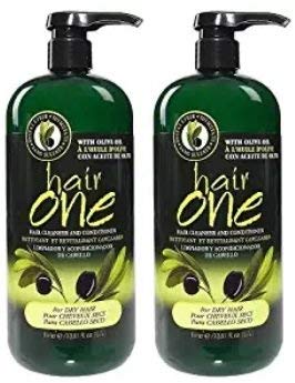 Hair One Olive Oil Cleansing Conditioner for Dry Hair (2 Pack)