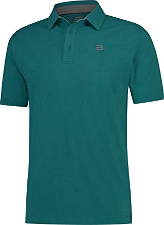 Jolt Gear Golf Shirts for Men - Dry Fit Cotton Polo Shirt - Includes 20 Golfing Tees