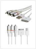 JOMOQTM High Quality Composite AV to TV RCA Cable USB Chargerfor iPad2iPad3iPhone44S 3GS iPodTouchFirmware iOS 5