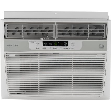 Frigidaire FFRE1233Q1 12000 BTU 115V Window-Mounted Compact Air Conditioner with Temperature Sensing Remote Control